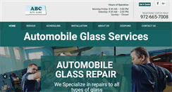 Desktop Screenshot of abcautoglass.com